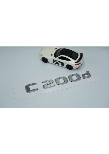 Benz C200D Bagaj Krom Abs 3m 3D Yazı Logo