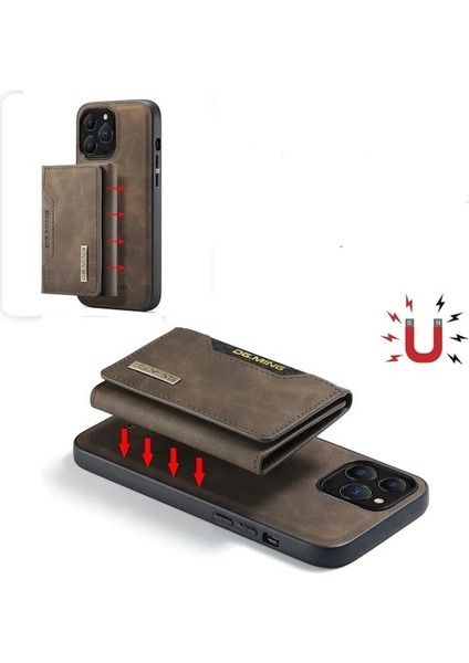 Iphone 11 Dg Mıng 2 Parça Ayrılabilir Güçlü Manyetik Cüzdanlı Kılıf modelleri
