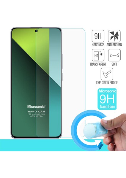 Xiaomi Redmi Note 13 Pro 4g Nano Glass Cam Ekran Koruyucu