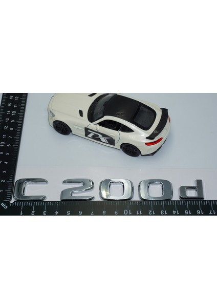 Benz C200D Bagaj Krom Abs 3m 3D Yazı Logo modelleri