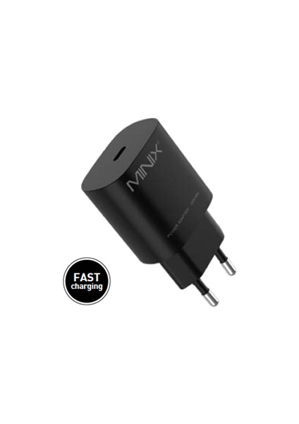 25W Usb-C Adapter Black