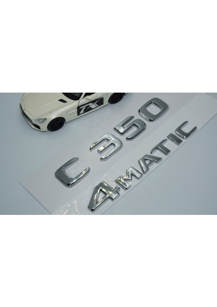 Benz C350 4matic Bagaj Krom Abs 3m 3D Yazı Logo modelleri