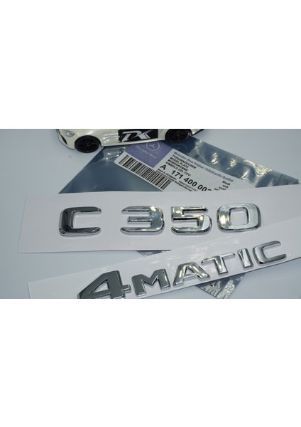 Benz C350 4matic Bagaj Krom Abs 3m 3D Yazı Logo indirimleri