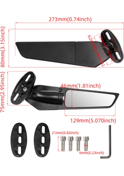 H2 Unıversal Ayna Büyük Boy 28 cm