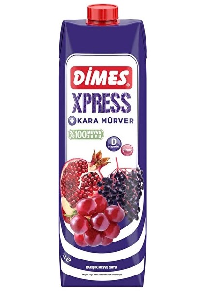 %100 Xpress Kara Mürver 1 L