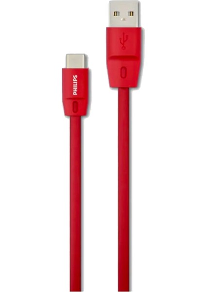 5A 100W Usba To Type-C 1.8 M Hızlı Şarj ve Data Kablosu Kırmızı + Schitec Type-C To Usba 3.1 Otg Dönüştürücü Adaptör