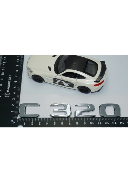 Benz C320 Bagaj Krom Abs 3m 3D Yazı Logo modelleri