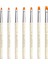 Set 8 Stili Lld Naylon Saç Ahşap Saplı Suluboya Boya Fırçası Kalem Seti Öğrenmek Için Diy Yağlı Akrilik Boyama Sanat Boya Fırçaları Malzemeleri (Yurt Dışından) 1
