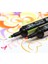Turuncu Tarzı Winsor & Newton Promarker Çift Uçlu Grafik Marker Kalemler Profesyonel Tasarım Kalemler Kırmızı ve Orangetone (Yurt Dışından) 4