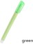 Yeşil Stil Olor Anahat Çift Çizgi Kalem Flaş Işaretleyici Kalem Scrapbooking Boyama Fosforlu Kalemler Ofis Kırtasiye Malzemeleri (Yurt Dışından) 2