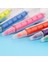 6 Renk Stili 6 Colorslot Yaratıcı Renkli Şırınga Şekli Fosforlu Iğne Tüp Floresan Suluboya Kalem Okul Çizim Sanat Malzemeleri (Yurt Dışından) 2
