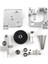 Direct Drive Standart Montaj Braketi 1.75MM Bowden Adaptörü Prusa I3 Mk2 V5 Anycub I3 Parçaları ile Uyumlu (Yurt Dışından) 1