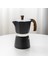 3 Fincan Moka Cezve Espresso Makinesi Küba Kahve Makinesi Ev Ofis Için Aracı (150 ml Siyah) (Yurt Dışından) 4
