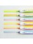 Yeşil Sarı Stil 2 Çizgi Rengi Fosforlu Kalem Kalem Floresan Işaretleyici Nokta Kalemi Çizim Için Vurgulama Boya Ofis Okul Öğrenci Günlüğü F457 (Yurt Dışından) 2