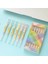 DM-1323-6RENK Stili 6 Colorsset Çift Kafa Benzersiz Pencere Ucu Pastel Renk Fosforlu Kalem Işaretleyici Okul Işaretleyici Kırtasiye Malzemeleri Için Yumuşak Renk (Yurt Dışından) 1
