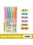 6'lı Makaron Seti Stili Et Geri Çekilebilir Fosforlu Kalemler Doldurulabilir Pastel Fosforlu Kalem Kalem Günlük Kayıt Için Floresan Işaretleyiciler Okul Ofis Malzemeleri (Yurt Dışından) 1