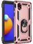 Samsung Galaxy A01 Core Kılıf Sofya Yüzüklü Silikon Kapak - Rose 300099 1