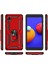 Samsung Galaxy A01 Core Kılıf Sofya Yüzüklü Silikon Kapak - Rose 300099 2