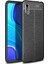Xiaomi Redmi 9A Kılıf Focus Derili Silikon - Siyah 300099 1