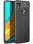 Xiaomi Redmi 9c Kılıf Focus Derili Silikon - Siyah 300099 1