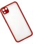Huawei Y5P Kılıf Montreal Silikon Kapak - Kırmızı 300099 3