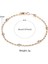 8 Inç 20CM Tarzı CB11 Davieslee Wome Için Bilezikler Gül Altın Dolgulu Zincirler Erkek Bayan Bracelat Tilki Kuyruğu Dövülmüş Bismark Zincir cm Dcbb1 (Yurt Dışından) 1