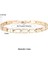 8 Inç 20CM Tarzı CB10 Davieslee Wome Için Bilezikler Gül Altın Dolgulu Zincirler Erkek Bayan Bracelat Tilki Kuyruğu Dövülmüş Bismark Zincir cm Dcbb1 (Yurt Dışından) 1