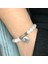 18CM Tarzı Gümüş Buda Kadınlar Mala Om Bilezikler Lotus Buda Yoga Charm Bilek Mat Gül Kuvars Pembe Boncuklu Bilek Boho Yoga Pembe Takı (Yurt Dışından) 1