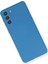 Samsung Galaxy S21 Plus Kılıf Nano Içi Kadife Silikon - Mavi 300099 3