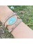 Ayarlanabilir Stil Stone Moda Boncuklu Boho Bilezik Takı El Yapımı Doğal Taşlar Charm Kristal Kübik Zirkon 3 Strands Wrap Bilezikler (Yurt Dışından) 1