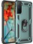 Samsung Galaxy S21 Kılıf Sofya Yüzüklü Silikon Kapak - Yeşil 300099 1