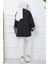 Oversize Bondit Ceket Siyah HM2333 4