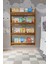 Montessori 4 Raflı Çocuk Kitaplığı 1