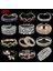 4 Altın Aınameısı Moda Kadınlar Kristal Düğün Bilezik ve Bilezikler Tam Parlak Rhinestone Gelin Aşk Charm Link Zinciri Bilezik Takı (Yurt Dışından) 2