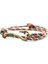 Altın Karışımı Antik Altın Gümüş Balık Kancası Bilezik Erkekler Kadınlar Ayarlanabilir Halat Zincir Viking Denizcilik Denizci Çapa Braclet Bohemia Takı Bff (Yurt Dışından) 1