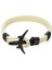 Siyah Beyaz Moda Uçak Bilezik Erkekler Kadınlar Için 4mm Milan Halat Braclet Kırmızı Siyah Açık Kurtarma Survival Braslet Lover Pulseras Için Hediye (Yurt Dışından) 1