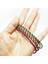 S17-19CM Stili 5 Adet Rastgele Aızhcraft 17 Renk Çift Renkli Tibet Budist Aşk Şanslı Charm Bilezik ve Halhal Kadın Erkek Halat Takı Himalaya Hediye (Yurt Dışından) 1