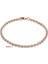 8 Inç 20CM Tarzı GB395 Davieslee Wome Için Bilezikler Gül Altın Dolgulu Zincirler Erkek Bayan Bracelat Tilki Kuyruğu Dövülmüş Bismark Zincir cm Dcbb1 (Yurt Dışından) 1