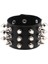 P130 Siyah Bileklik Emo Spike Bilezikler Kadın Erkek Goth Punk Vegan Pu Deri Çift Bilezikler Manşet Bilezikler Çivili Cadılar Bayramı Bileklik Takı (Yurt Dışından) 5