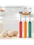 USB Şarj Edilebilir Elektrikli Çırpma Yumurta Çırpıcı El Kahve Blender Ev Süt Çalkalayıcı Mikser Frother Foamer Kırmızı (Yurt Dışından) 2