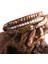 60CM Tarzı Antik Gümüş Kaplama Rh Moda Boho Bileklik Armbander Believe Metal Charm Doğal Taşlar 3 Telli Dokuma Wrap Bilezikler (Yurt Dışından) 3