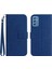 Samsung Galaxy M52 Kısa Kayış Kabartmalı Ayçiçeği Lüks Pu ile (Yurt Dışından) 1