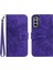 Samsung Galaxy S22 Artı Kısa Kayış Kabartmalı Ayçiçeği Kartı ile (Yurt Dışından) 1