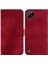 Realme C20/C11 2021 Flip Folio Kapak Için Telefon Kılıfı Kabartmalı Desen Pu (Yurt Dışından) 1