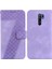 Telefon Kılıfı Için Xiaomi Redmi 9 Kabartmalı Desen Cüzdan Flip Folio Kapak Pu (Yurt Dışından) 1