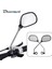 FK271PC2 Stili Deemount 1 Çift Bisiklet Dikiz Cam Ayna Bisiklet Gidon Geniş Menzilli Arka Görüş Işık Reflektör Açısı Ayarlanabilir Aynalar (Yurt Dışından) 5