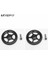 Kırmızı Stil 1 Çift Litepro Easywheel 22G Ultra Hafif Brompton Katlanır Bisiklet Için Alüminyum C Raf Arka Raf Kolay Tekerlek (Yurt Dışından) 5