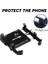 Pro 2-Titanyum Stili Gub Alüminyum Bisiklet Telefon Tutacağı Mtb Yol Bisikleti Telefon Tutacağı Motosiklet USB Güç Desteği Gidon Klipsi 3.5 "ila 7.5" Için Standı (Yurt Dışından) 2