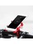 G81 Kırmızı Stil Gub Alüminyum Bisiklet Telefon Tutucu Ayarlanabilir Bisiklet Tutucu 3.5 Ila 7 Ione 360 ​​° Dönebilen Scooter Motosiklet Montaj Desteği (Yurt Dışından) 3