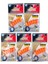 1 Numara Turuncu Stil 5packslot Floresan Balıkçılık Şamandırası Yedi Yıldız Şamandıra Zeytin Şamandıra Fasulye Gece Balıkçılık Bobber Olta Takımı Aksesuar J257 (Yurt Dışından) 3